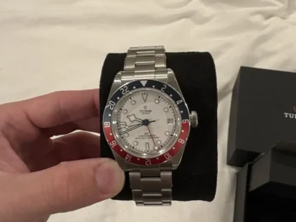 Tudor Black Bay GMT Cadran Blanc Pepsi 41 mm - M79830RB - Opaline
