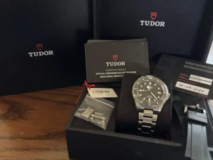 Montre TUDOR Pelagos 39 mm en titane, automatique, cadran noir, référence 25407N (2024)