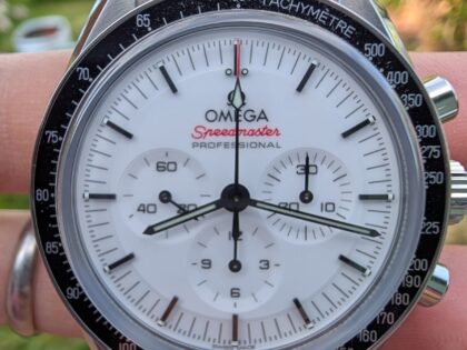 Omega Speedmaster Professional - Cadran blanc - Boîte et papiers