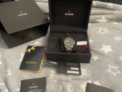 Montre Tudor Pelagos en titane pour homme, ensemble complet, à partir de 2022, réf. 25407N
