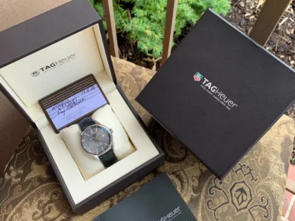 Montre TAG Heuer Carrera Twin-Time Calibre 7 Automatique WAR2012-1 - Boîte et papiers