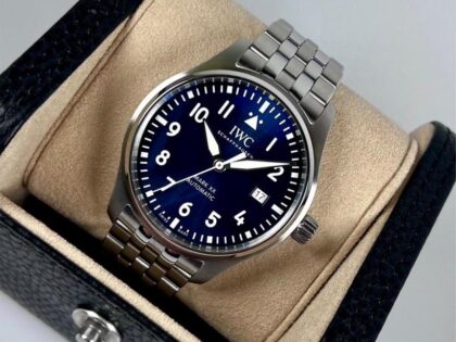 Montre d'aviateur IWC Mark XX |Bleue |NEUVE |2025| DE IW328204 |