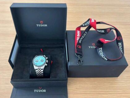 Tudor Black Bay Chrono Bleu Flamant - Coffret Complet