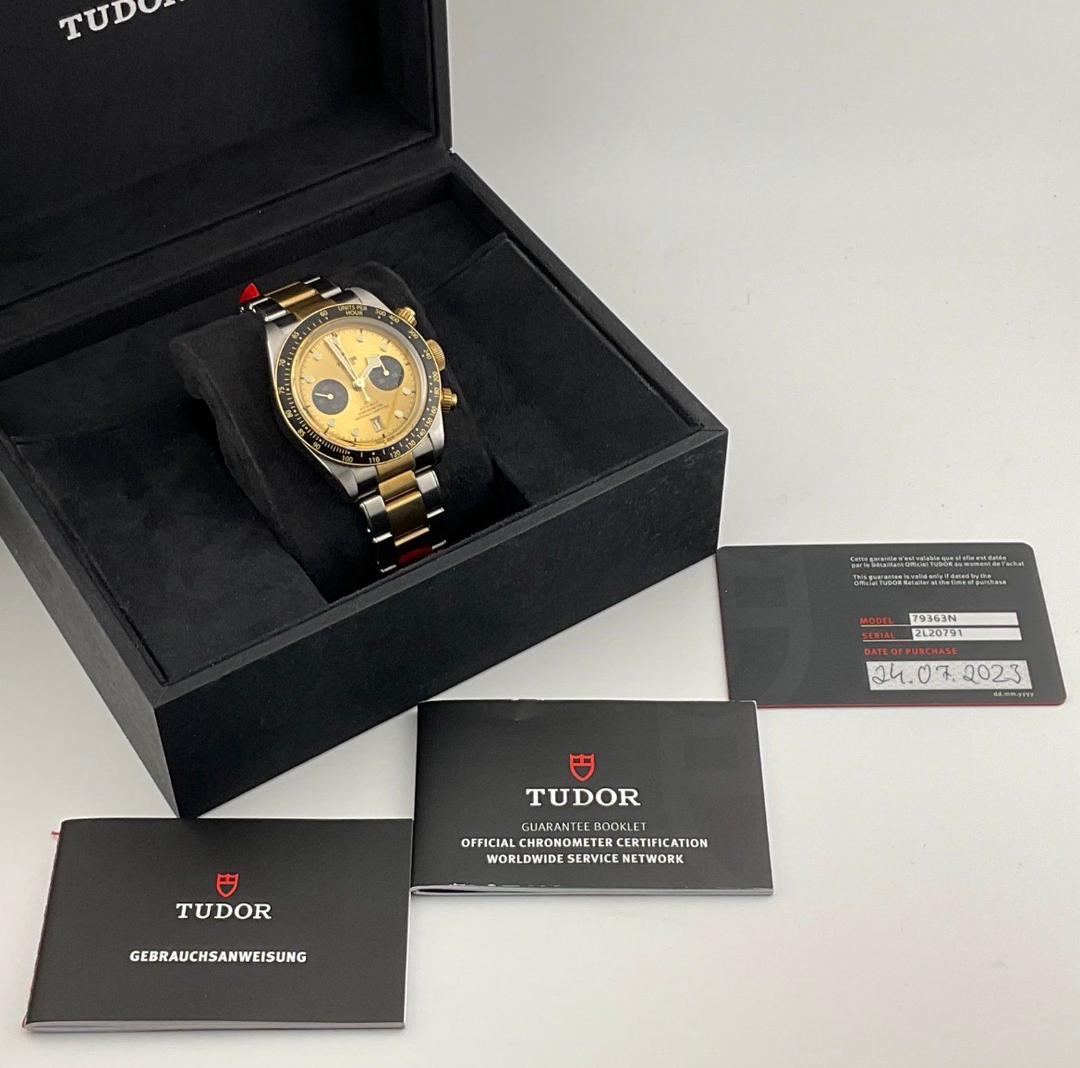 Tudor Black Bay Chrono S&G | 79363N | 2023 | Ensemble complet