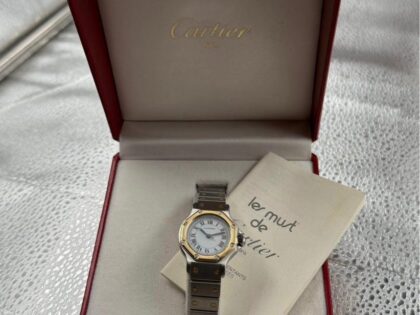 Cartier Santos Réf. 0907 Stall-750 Or,