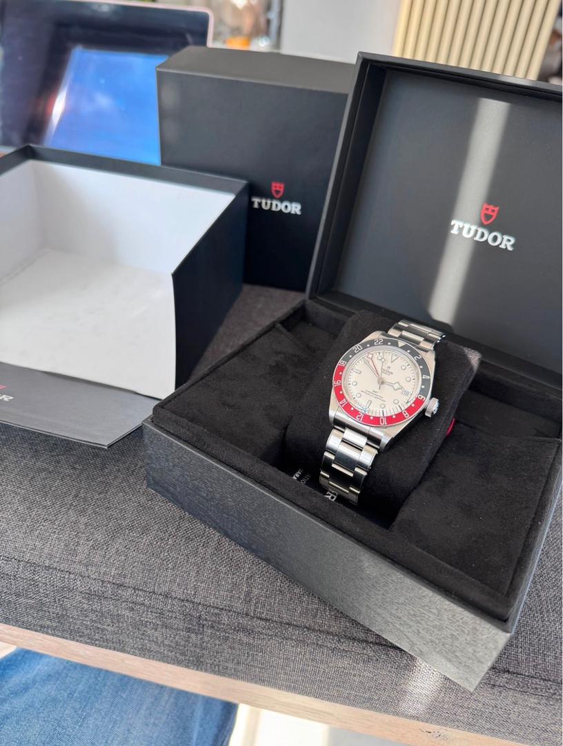 Tudor Black Bay GMT / Cadran opalin / Ensemble complet / Garantie / 79830RB