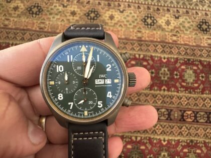 IWC Spitfire Chronographe Bronze IW387902
