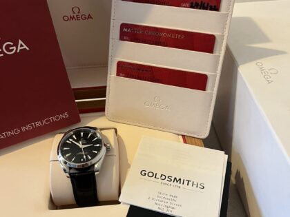 OMEGA Seamaster Aqua Terra Noire 2022 150M 41mm 220.13.41.21.01.001