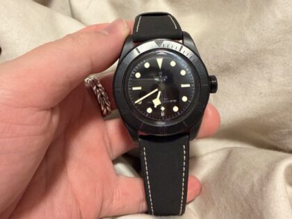 Tudor Black Bay Céramique Cadran Noir - ENSEMBLE COMPLET - 79210CNU